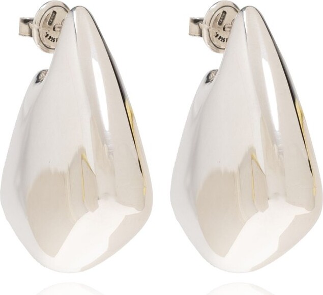 Bottega Veneta Small Fin Earrings