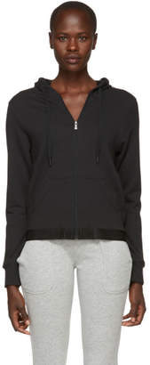 Calvin Klein Underwear Black Monochrome Zip-Up Hoodie
