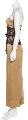 Couture Liancarlo Sleeveless Maxi Gown Gold Liancarlo Sleeveless Maxi Gown