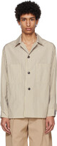 Thumbnail for your product : Lemaire Beige Striped Shirt