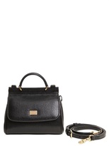 Thumbnail for your product : Dolce & Gabbana Nappa Leather 'sicily' Top Handle Bag