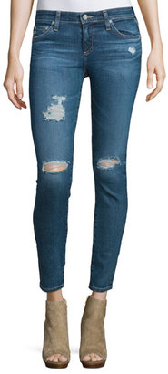 AG Jeans AG The Legging Distressed Ankle Jeans, 11 Years Swap Meet