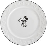 Thumbnail for your product : Disney Gourmet Mickey Mouse Dinner Plate - White/Black
