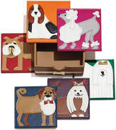 Thumbnail for your product : Kim Seybert Pleather Pups Coasters, 6-Piece Set