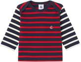 Thumbnail for your product : Petit Bateau BABY BOYS HEAVYWEIGHT JERSEY SAILOR TOP