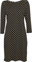 Thumbnail for your product : Wallis Black Polka Dot Puff Sleeve Dress