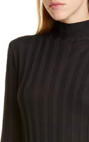 Thumbnail for your product : Vince Mix Rib Turtleneck Dress
