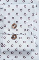 Thumbnail for your product : Lorenzo Uomo Trim Fit Floral Print Dress Shirt