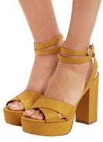 Thumbnail for your product : Sam Edelman Mara Dupion Platform Sandals