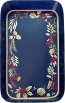Thumbnail for your product : LES OTTOMANS Handpainted Iron Christmas Tray