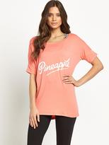 Thumbnail for your product : Pineapple Slogan Oversize T-shirt