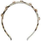 Thumbnail for your product : Roberto Cavalli Leopard Print Embellished Headband