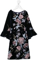 Thumbnail for your product : Marchesa Notte Mini Embroidered Floral Dress