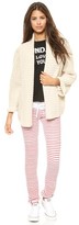 Thumbnail for your product : Wildfox Couture Malibu Stripe Skinny Sweats