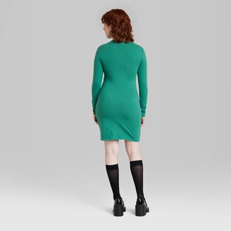 Women's Tube Sequin Fringe Mini Bodycon Dress - Wild Fable™ Dark