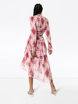 Thumbnail for your product : Zimmermann Ikat print asymmetric dress
