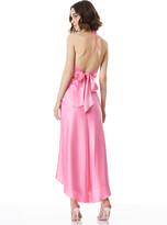 Thumbnail for your product : Alice + Olivia Rayni Halter Neck High Low Midi Dress