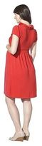 Thumbnail for your product : Merona Maternity Short Sleeve V Neck Ruffled Dress