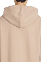 Thumbnail for your product : Balmain Oversized cotton hooded sweatshirt with logo print
