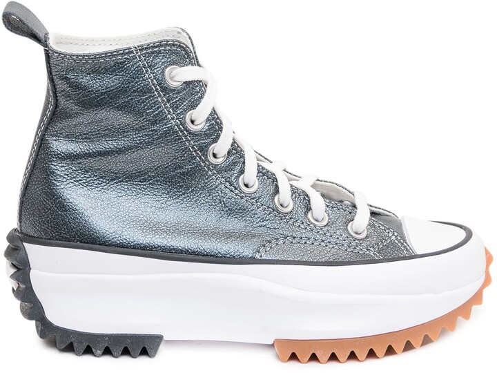 metallic classic run converse