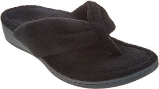 vionic terry thong slippers