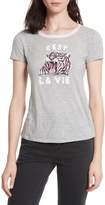 Thumbnail for your product : Rebecca Taylor La Vie Tiger Logo Tee