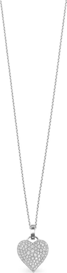 Robinson Pelham 14K white gold Fortune Heart diamond necklace