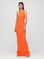 Thumbnail for your product : Stella McCartney One-shoulder Cady Long Dress