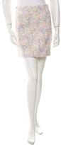 Thumbnail for your product : Tibi Denim Floral Skirt