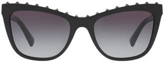 Valentino Va4022 54 Brown Cat Sunglasses