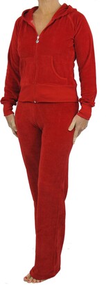 Love Lola® Womens Velour Tracksuits Ladies Full Lounge Suits Hoodys Joggers Heart Designer Inspired #trackisback 