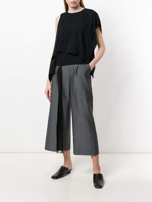 Chalayan one shoulder blouse