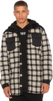 Thumbnail for your product : Off-White Quilted Flannel Button Down