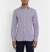 Thumbnail for your product : Isaia Slim-Fit Checked Cotton Shirt