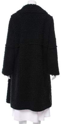 Lanvin Oversize Wool-Blend Coat