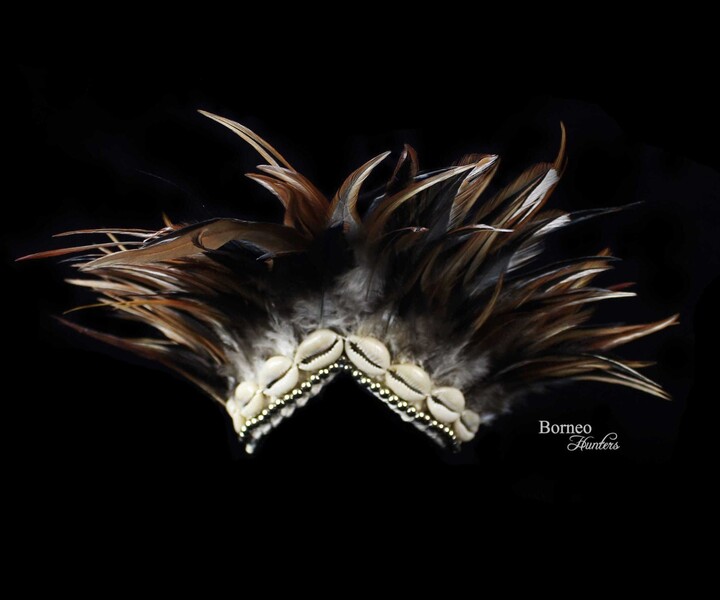 Etsy Feather Arm Piece Handmade Cowrie Shell Burlesque Costume