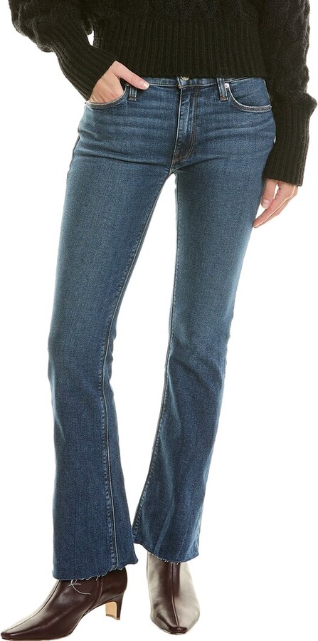 Hudson Nico Mid-Rise Barefoot Bootcut Jean