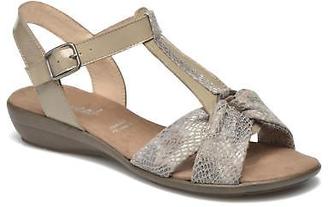 Sweet Women's Zoumba Sandals In Beige - Size Uk 3.5 / Eu 36