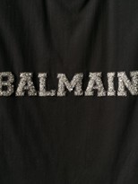 Thumbnail for your product : Balmain Logo Embroidered Tank Top