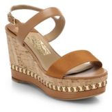Thumbnail for your product : Ferragamo Mollie Cork Wedge Sandals