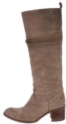 Sartore Suede Knee-High Boots