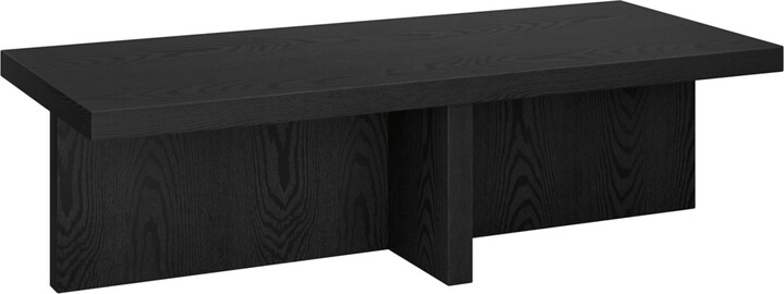 Hudson&Canal Hudson & Canal 54" Elna Wide Rectangular Coffee Table