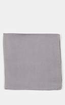Thumbnail for your product : Barneys New York Men's Silk Pocket Square - Silver