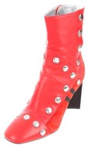 Thumbnail for your product : Maison Margiela Suede Ankle Boots Red