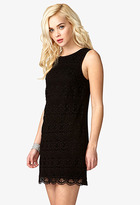 Thumbnail for your product : Forever 21 Crocheted Shift Dress