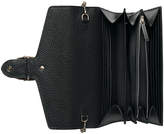 Thumbnail for your product : Gucci Dionysus Leather Mini Chain Bag, Black