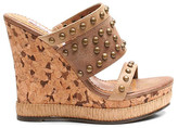 Thumbnail for your product : Two Lips Too Adrift Studded Wedge Sandal