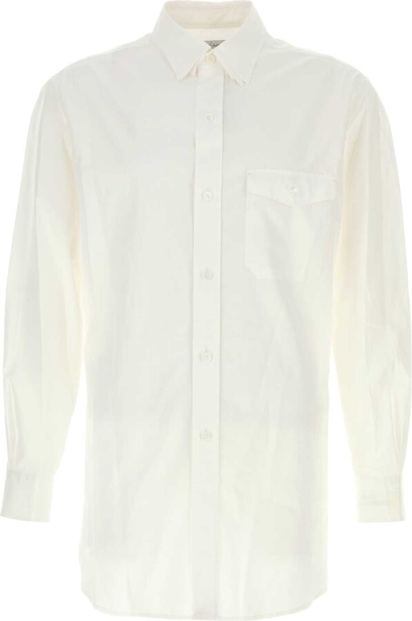 Yohji Yamamoto White Cotton Shirt