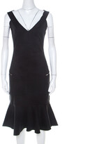Thumbnail for your product : Preen by Thorton Bregazzi Black Stretch Cotton Morgan Dress XS