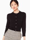 Kate Spade-kate spade jewel button cropped cardigan